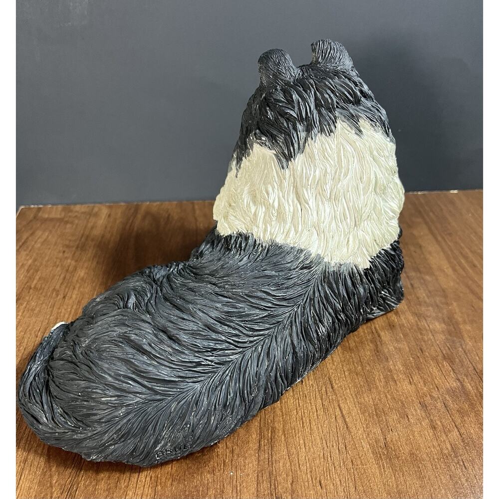 Sandicast 1987 Sculpture Sable Collie Sheltie Dog Statue Figure Sandra Brue - Picture 5 of 11